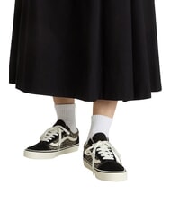 VANS OLD SKOOL COLOR THEORY Canvas-Sneaker schwarz/leopard - Schuhe Unisex - 5