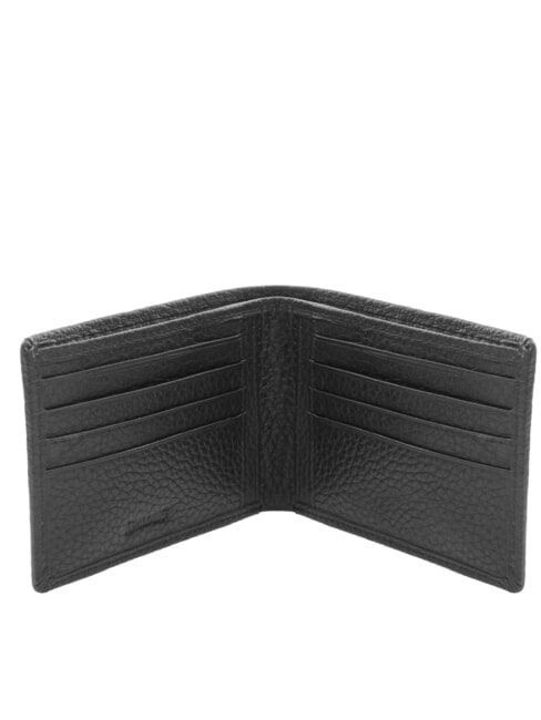 SNAP Mittelgroße Brieftasche aus Leder Schwarz - Brieftaschen Herren