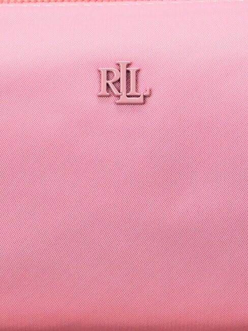 RLL Nylontasche mit Armband malvenfarbene Rosen - Etuitaschen &amp; Necessaire