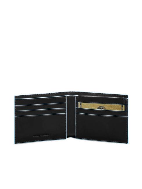 BLUE SQUARE Ledergeldbörse Schwarz - Brieftaschen Herren