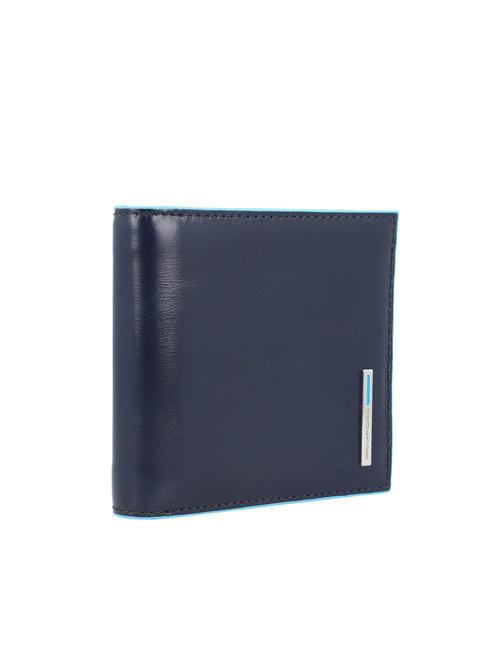 BLUE SQUARE Ledergeldbörse Blau - Brieftaschen Herren