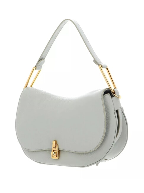 MAGIE SOFT Umhängetasche aus Leder mit Schultergurt Seladongrün - Damentaschen