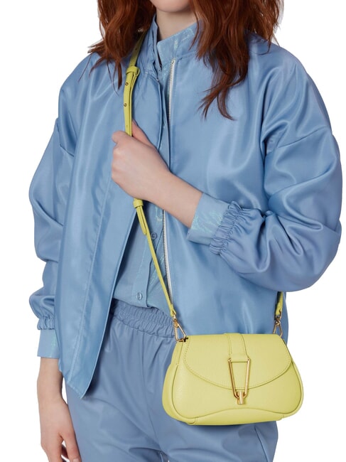 HIMMA Minitasche aus strukturiertem Leder Kalkwäsche - Damentaschen