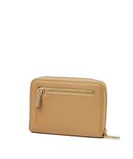 COCCINELLE METALLIC SOFT Geldb&ouml;rse mit umlaufendem Rei&szlig;verschluss frisches Beige - Brieftaschen Damen - 3