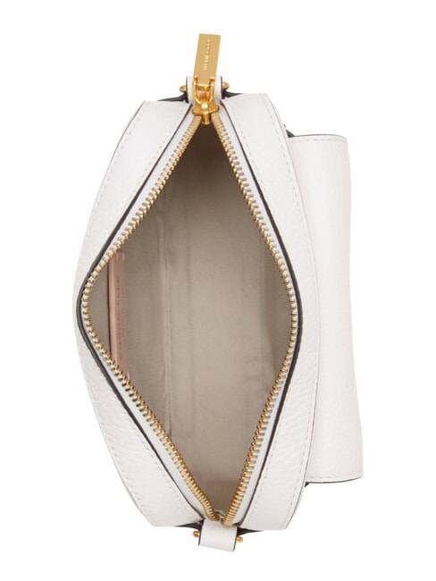 BEAT SOFT Minitasche aus strukturiertem Leder strahlend wei&szlig; - Damentaschen