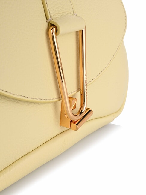 HIMMA Handtasche aus strukturiertem Leder Kalkwäsche - Damentaschen