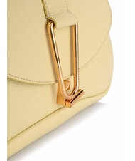 COCCINELLE HIMMA Handtasche aus strukturiertem Leder Kalkwäsche - Damentaschen - 3