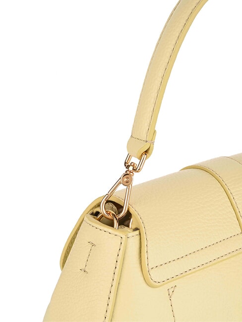 HIMMA Handtasche aus strukturiertem Leder Kalkwäsche - Damentaschen