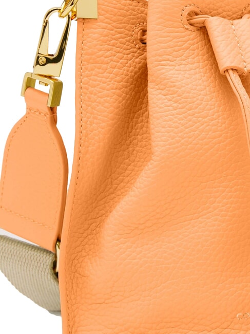 HYLE Mini Bucket-Umhängetasche aus Leder Sonnenaufgang - Damentaschen