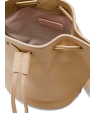 COCCINELLE HYLE Mini Bucket-Umhängetasche aus Leder frisches Beige - Damentaschen - 3