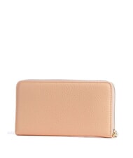 COCCINELLE METALLIC SOFT Geldbörse aus strukturiertem Leder mit Reißverschluss Sonnenaufgang - Brieftaschen Damen - 3