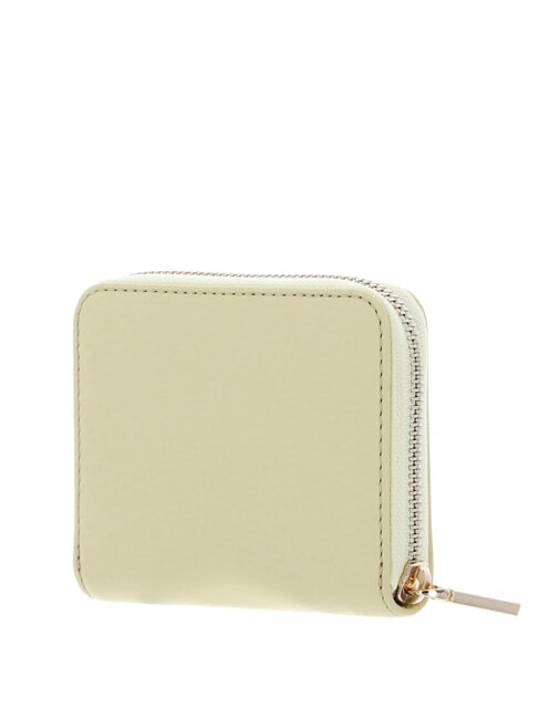 METALLIC SOFT Kleine Geldbörse aus Leder Kalkwäsche - Brieftaschen Damen