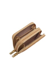 COCCINELLE METALLIC SOFT  Kleine Geldbörse mit Rundum-Reißverschluss frisches Beige - Brieftaschen Damen - 2