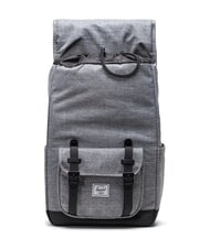 HERSCHEL LITTLE AMERICA MID Mittelgroßer Rucksack RABE CROSSHATCH - Rucksäcke für Schule &amp; Freizeit - 4