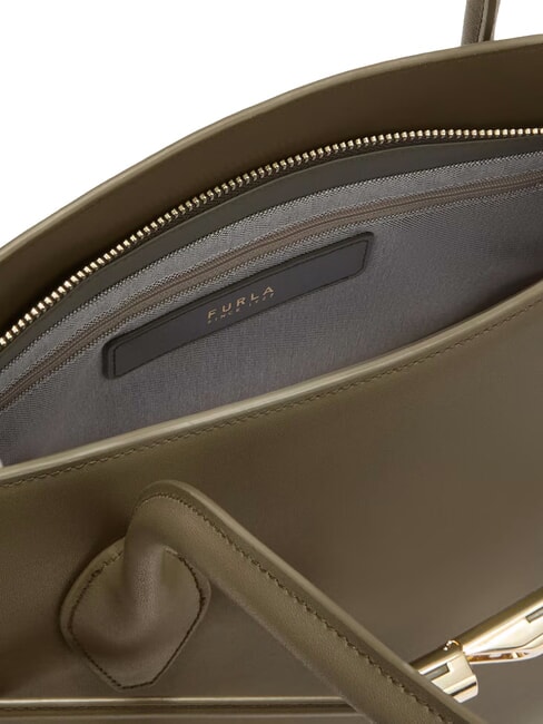 GOCCIA Umhängetasche aus Leder Salbei - Damentaschen