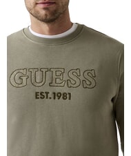 GUESS BEAU  Sweatshirt mit Rundhalsausschnitt moosgrün - Sweatshirts Herren - 3