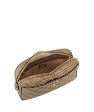 GUESS MERIDIAN 2 Schulter-Kameratasche MILCH-LOGO - Damentaschen - 3