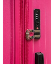 LESAC AIR FLOW Großer erweiterbarer Trolley Pfirsichrot - Harte Trolleys - 6