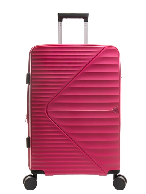 AIR FLOW 3er-Set Trolleys: Kabine, mittel, groß Pfirsichrot - Trolleyset