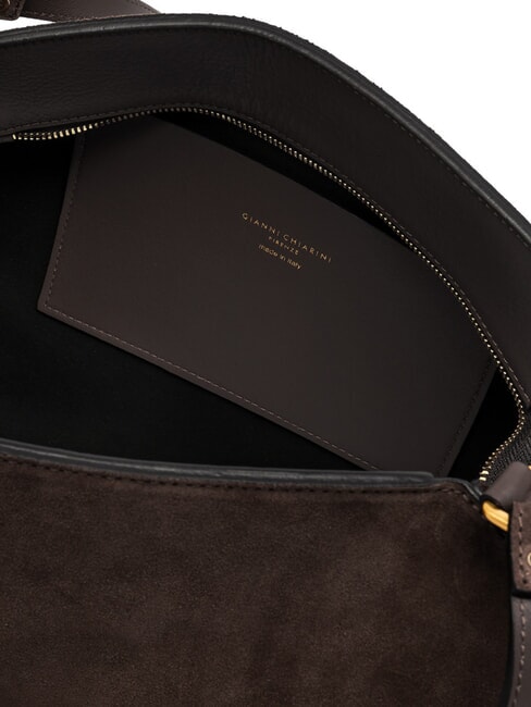 BLOOM  Umhängetasche, Leder Mokka - Damentaschen