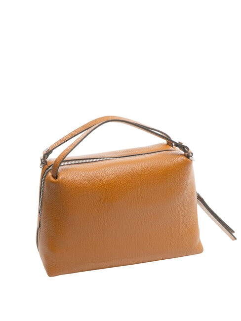 ALIFA Ledertasche mit Schultergurt Flocken - Damentaschen