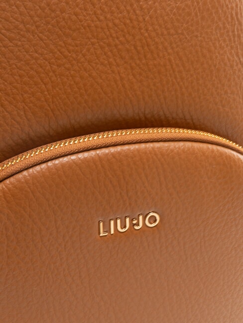 MANHATTAN Mittelgroßer runder Rucksack mit Tasche Lebkuchen - Damentaschen