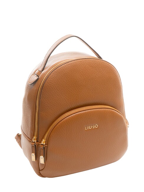 MANHATTAN Mittelgroßer runder Rucksack mit Tasche Lebkuchen - Damentaschen