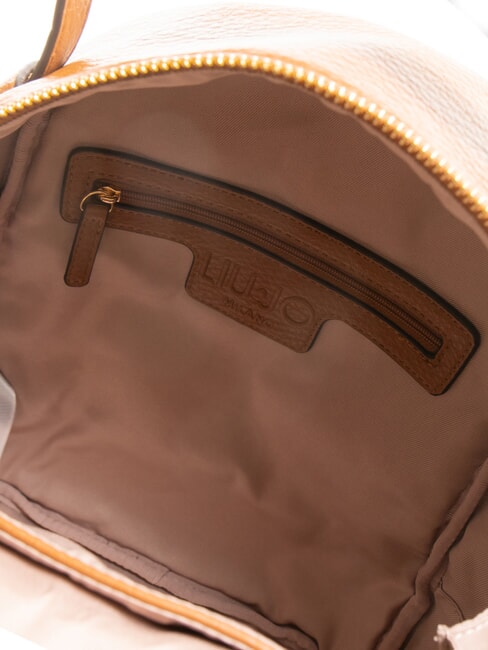 MANHATTAN Mittelgroßer runder Rucksack mit Tasche Lebkuchen - Damentaschen