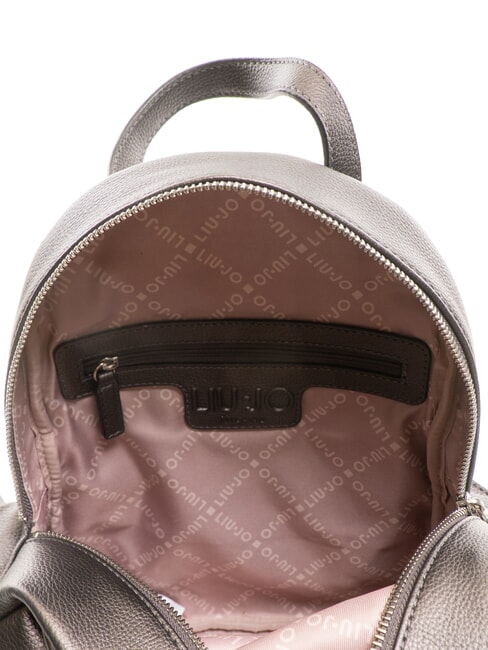 EVRIM Mittlerer Rucksack mit Taschen Anthrazit met. - Damentaschen