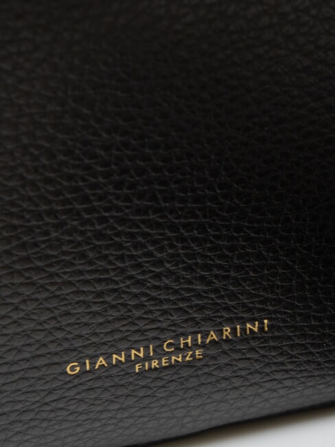 NINA Kameratasche aus Leder Schwarz - Damentaschen