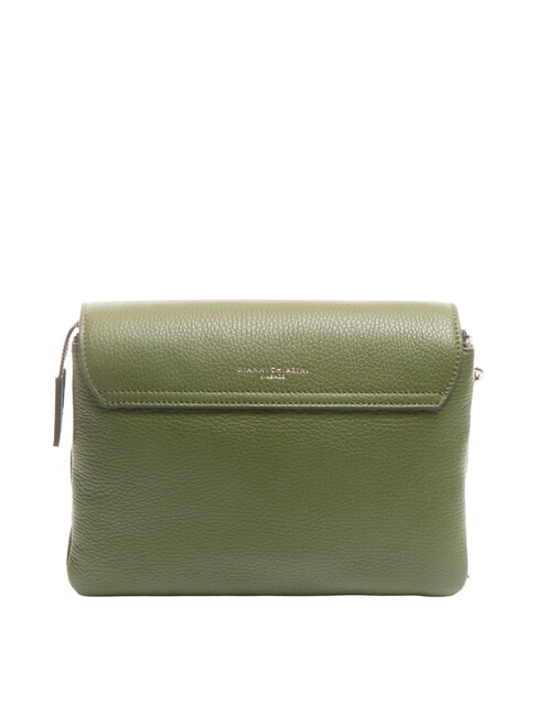 THREE Umhängetasche aus Leder tiefes Feuer - Damentaschen