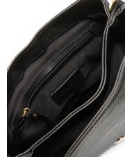 GIANNI CHIARINI HELENA ROUND Kleine Umhängetasche aus Leder Schwarz - Damentaschen - 5