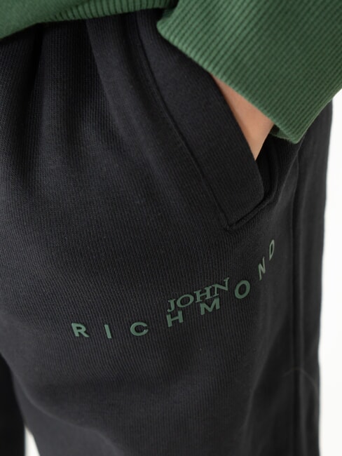 PETERSI Kompletter Trainingsanzug mit Sweatshirt und Hose Halterung/schwarz - Trainingsanzüge für Kinder