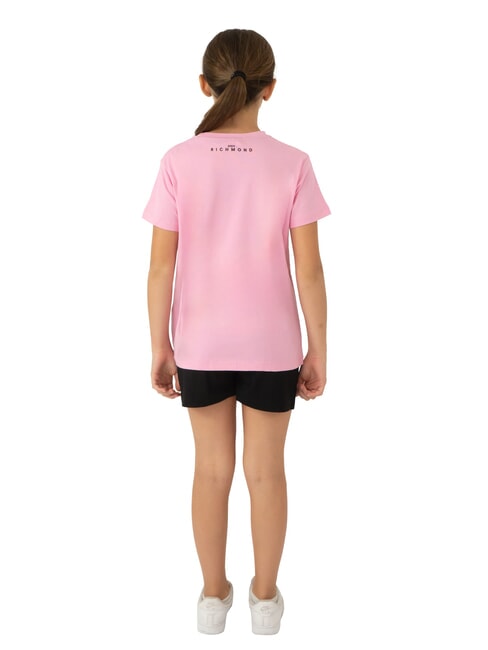 CICAM Komplett mit T-Shirt und Bermudashorts rosa/schwarz - Trainingsanzüge für Kinder