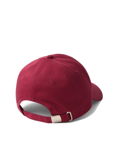 CKJ MONO LOGO Baseballkappe aus Baumwolle tiefes Rouge - Mützen/Hüte