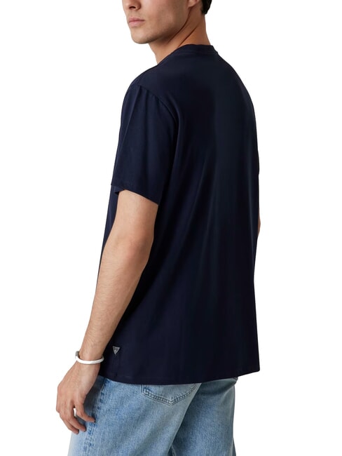 BSC EMBROIDERY LOGO Baumwoll-T-Shirt mit gesticktem Logo Smart Blue Multi - Herren-T-Shirts