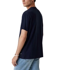 GUESS BSC EMBROIDERY LOGO Baumwoll-T-Shirt mit gesticktem Logo - Herren-T-Shirts