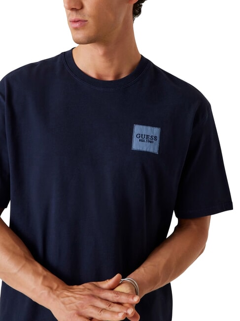 PATCH AT CHEST  Baumwoll-T-Shirt smartblue - Herren-T-Shirts