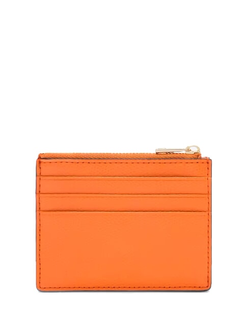 CAMELIA Kartenetui/Geldbörse aus Leder Paprika - Brieftaschen Damen