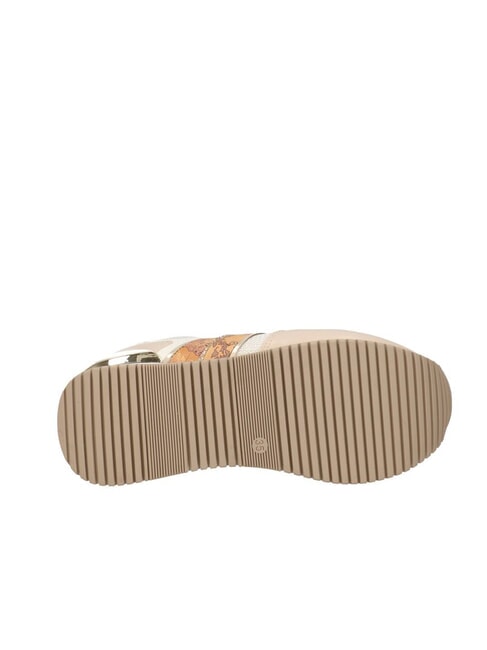 GEO JR Plateau-Sneaker Sand/Geo-Beige - Damenschuhe