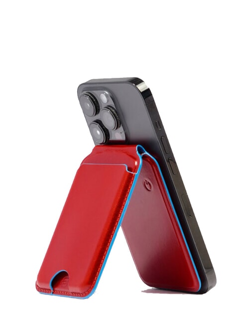 BLUE SQUARE MagSafe-Kartenhalter mit Tracker ROT - Brieftaschen Herren