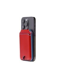 PIQUADRO BLUE SQUARE MagSafe-Kartenhalter mit Tracker ROT - Brieftaschen Herren - 4
