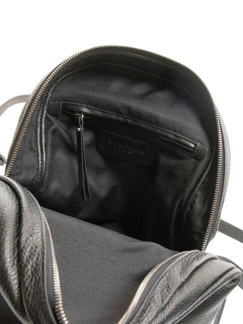 EMANUELA Lederrucksack Schwarz - Damentaschen