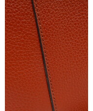 GIANNI CHIARINI HELENA ROUND Kleine Umhängetasche aus Leder ziegelrot - Damentaschen - 3