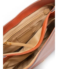 GIANNI CHIARINI HELENA ROUND Kleine Umhängetasche aus Leder ziegelrot - Damentaschen - 6