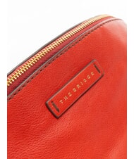 THE BRIDGE MARGHERITA  Gürteltasche aus Leder Johannisbeere / Gold - Damentaschen - 4