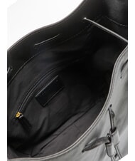 THE BRIDGE CARLOTTA Umhängetasche aus Leder mit Taschen Schwarzes Gold - Damentaschen - 5