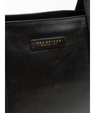 THE BRIDGE CARLOTTA Einkaufstasche aus Leder Schwarzes Gold - Damentaschen - 3