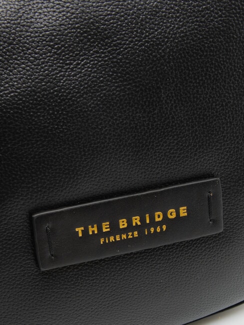 DOMITILLA  Umhängetasche, Leder Schwarzes Gold - Damentaschen