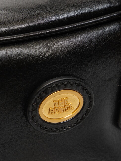 STORY DONNA Mini-Handtasche mit Schultergurt Schwarzes Gold - Damentaschen